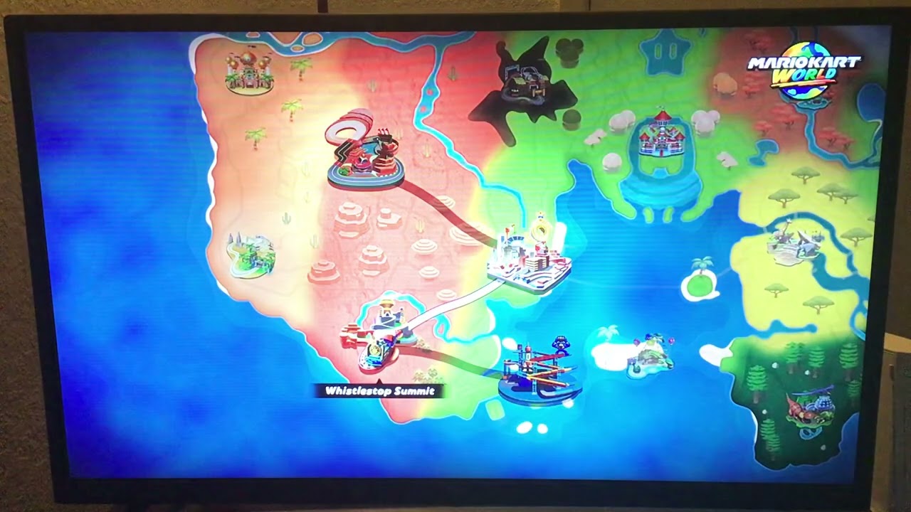 Mario Kart World Mushroom Cup (100cc) Gameplay