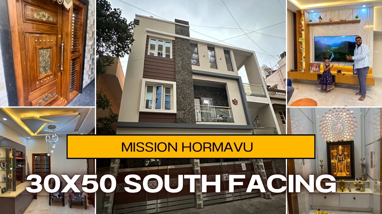 30x50 SOUTH FACING LUXURY 3 BHK HOUSE