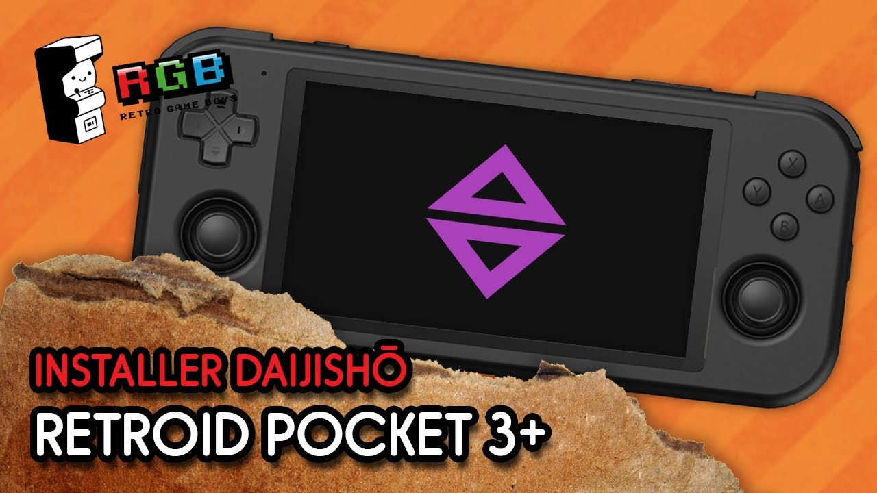 Retroid Pocket 3+ : Installer Daijisho - Retro Game Boys