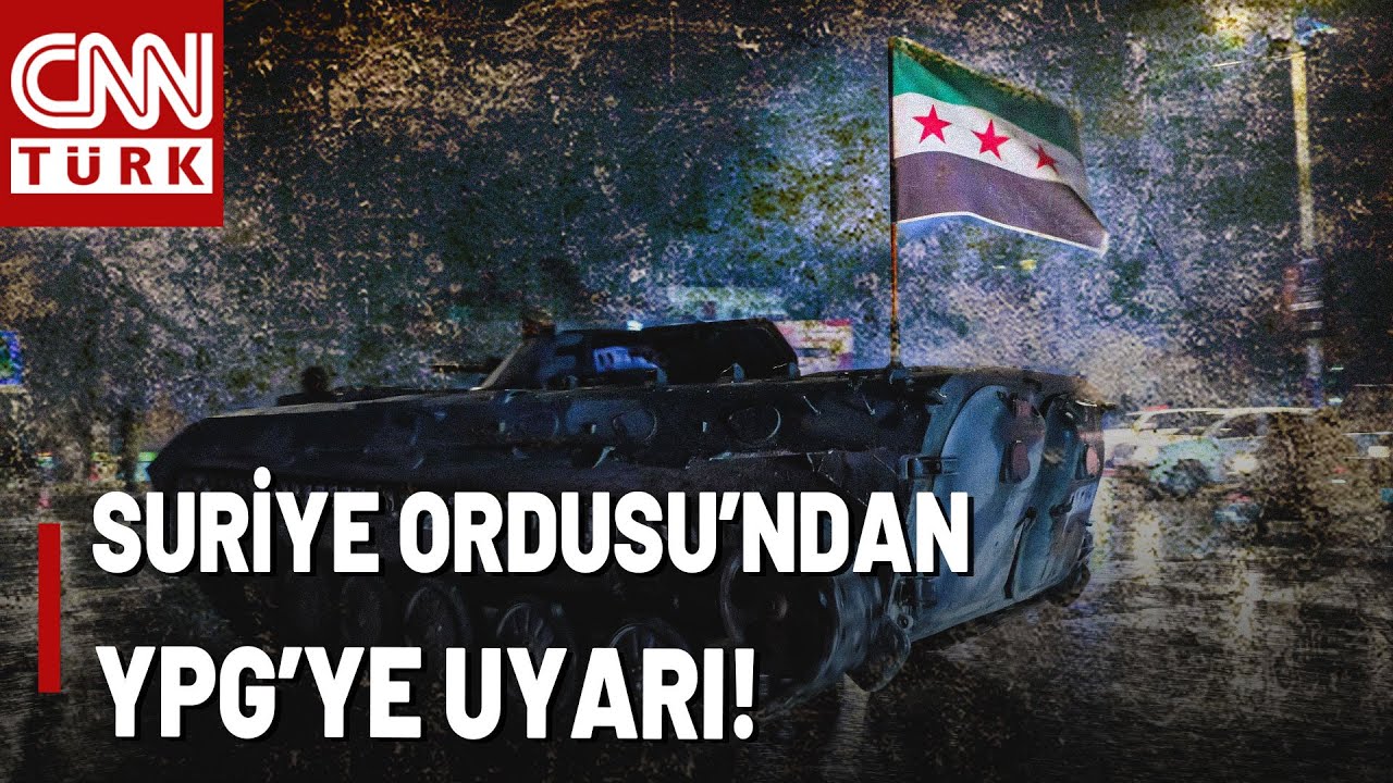 SON DAKİKA🚨Halep'te Yeni Operasyonun Eli Kulağında! Suriye Ordusu'ndan YPG'ye Uyarı