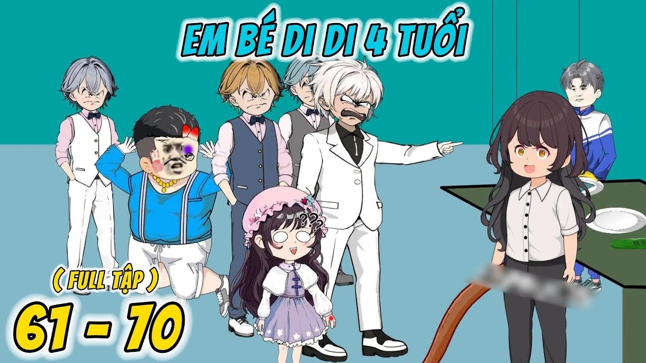 Em Bé Di Di 4 Tuổi Tập 61- 70| Nin Review