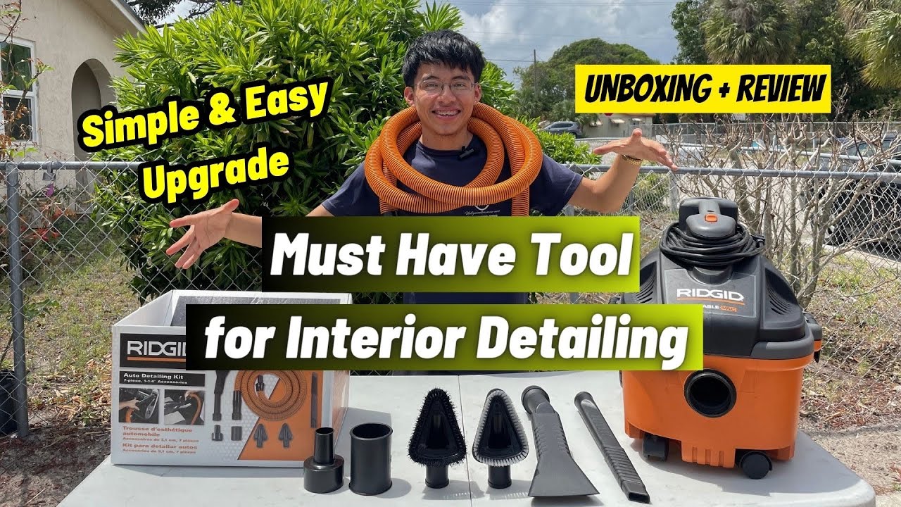 RIDGID Auto Detailing Kit Unboxing + Review - Detailing Beyond Limits