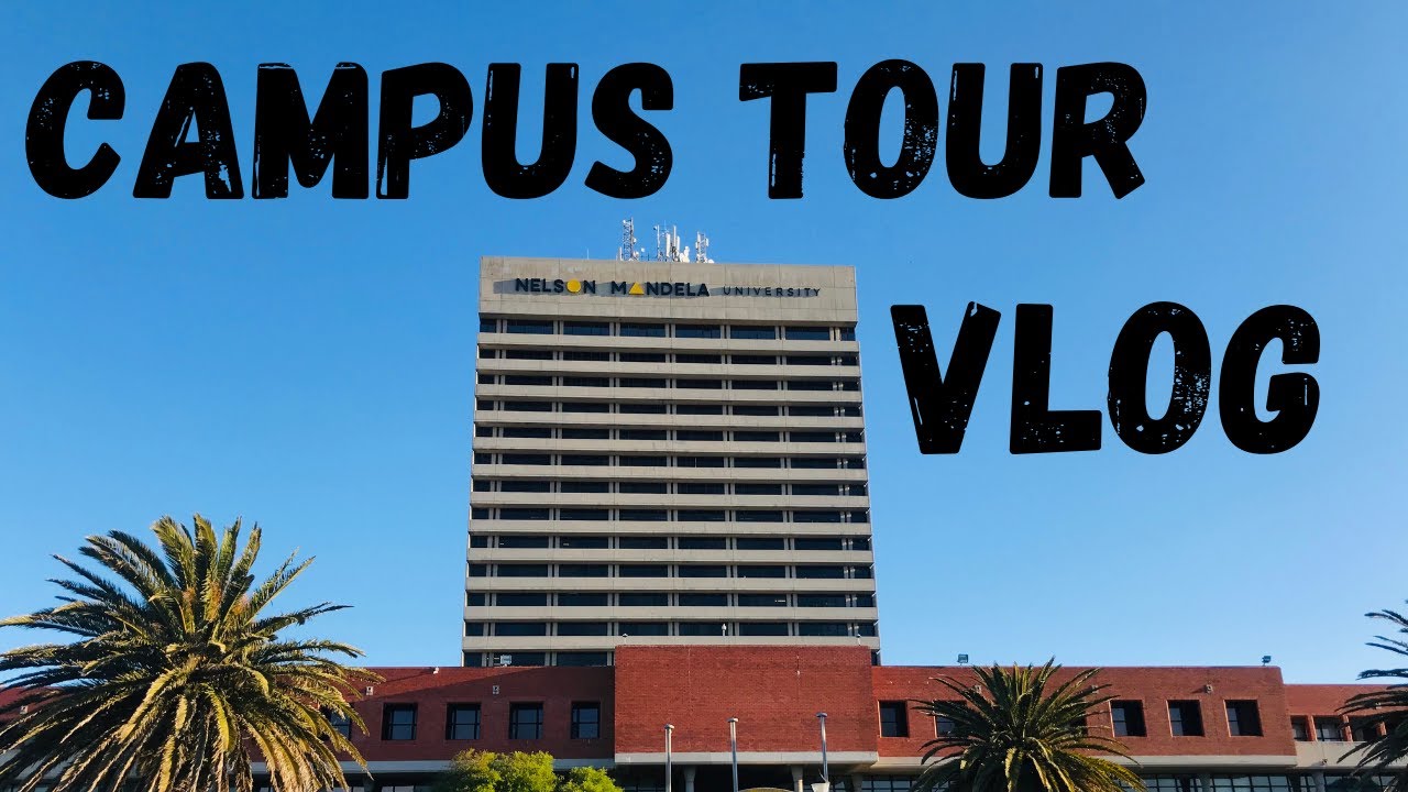 VLOG: Nelson Mandela University tour|| episode 1 of 3 South Campus||South African YouTuber