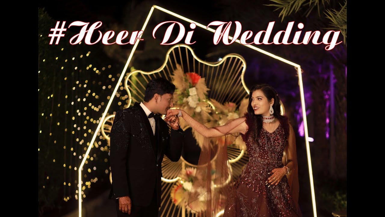 SAMEER & HEENA | Latest Cinematic Wedding Highlights 2024 4K COLOURS STUDIO| The Same Day Edit Film