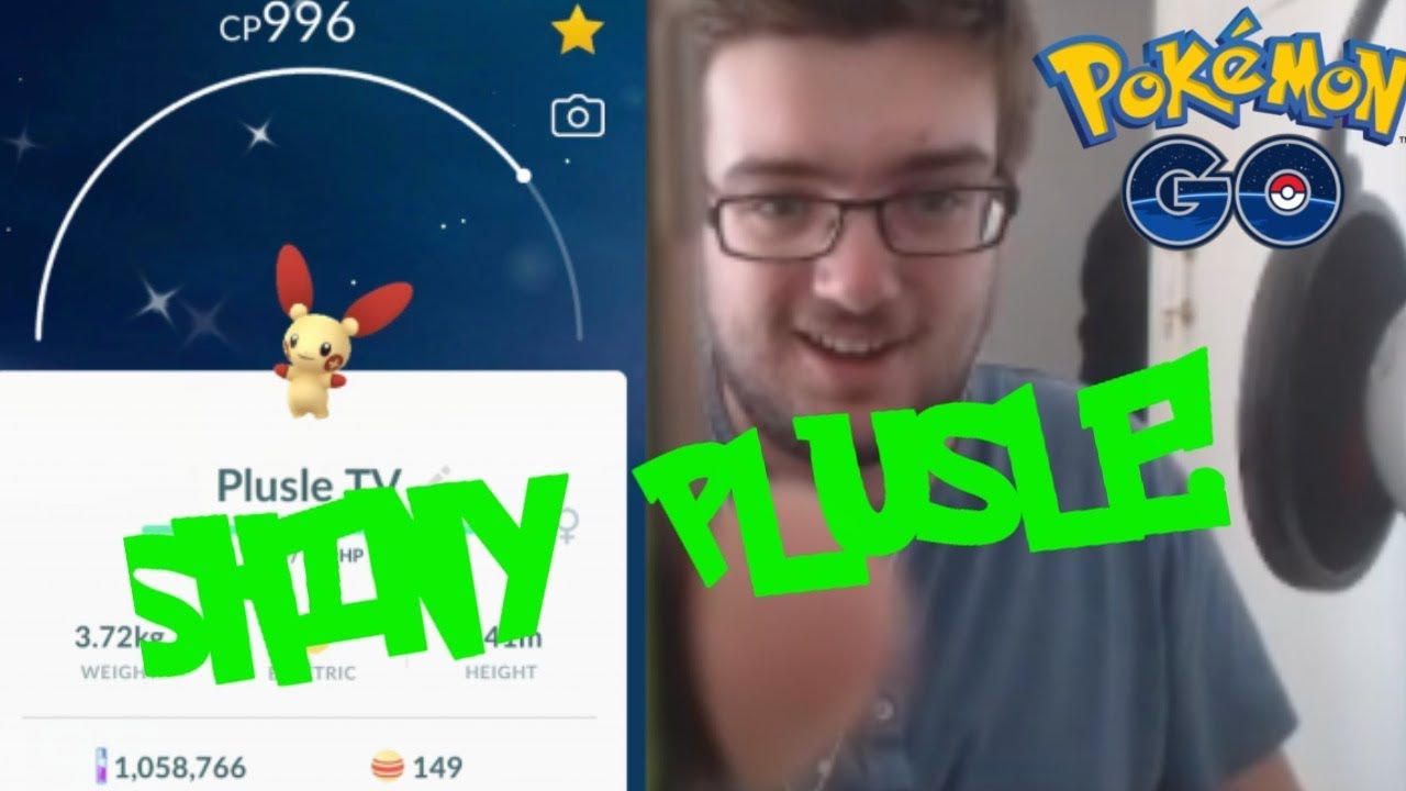 SHINY PLUSLE IN POKEMON GO! | Pokemon Go Shiny Live on Stream!