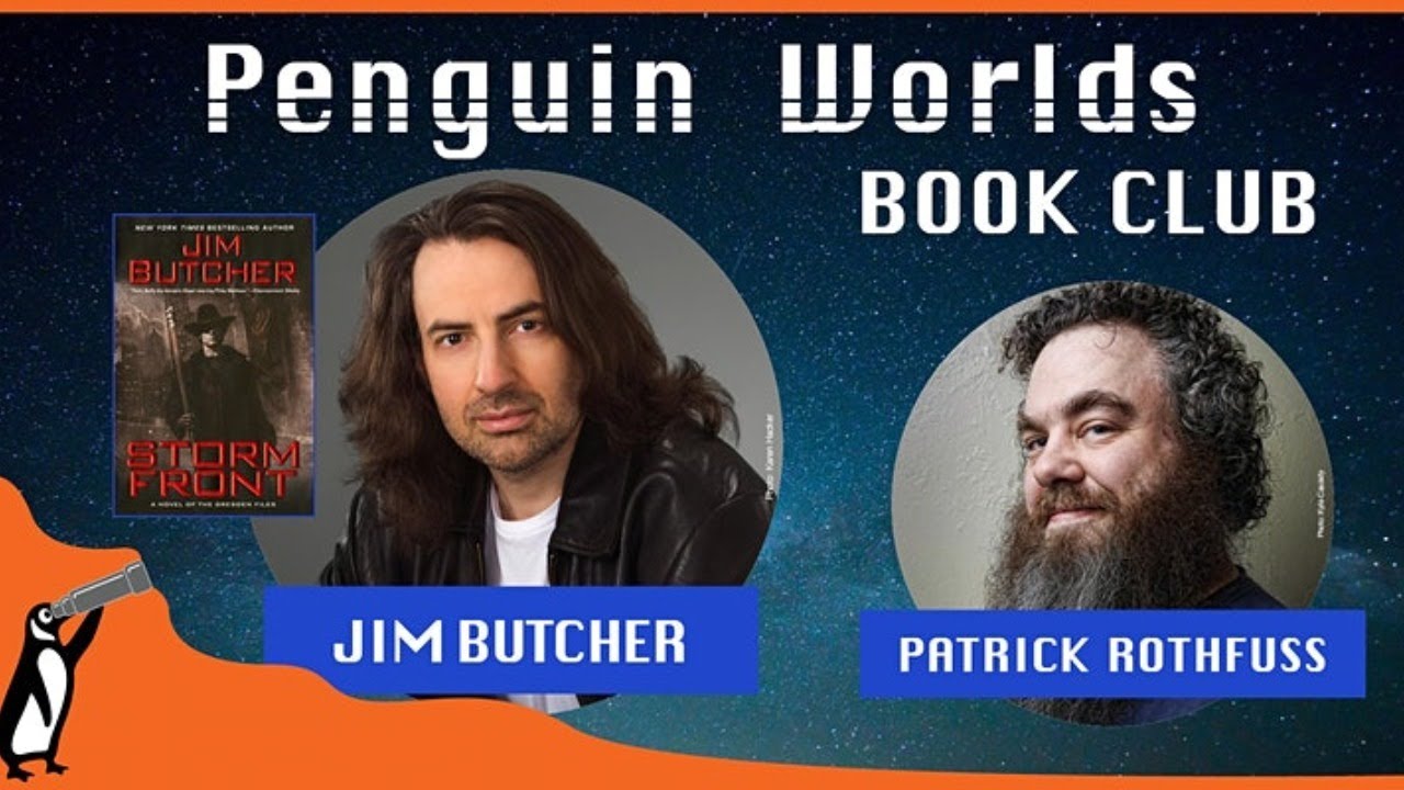 Penguin Worlds Book Club: Jim Butcher in conversation with Patrick Rothfuss