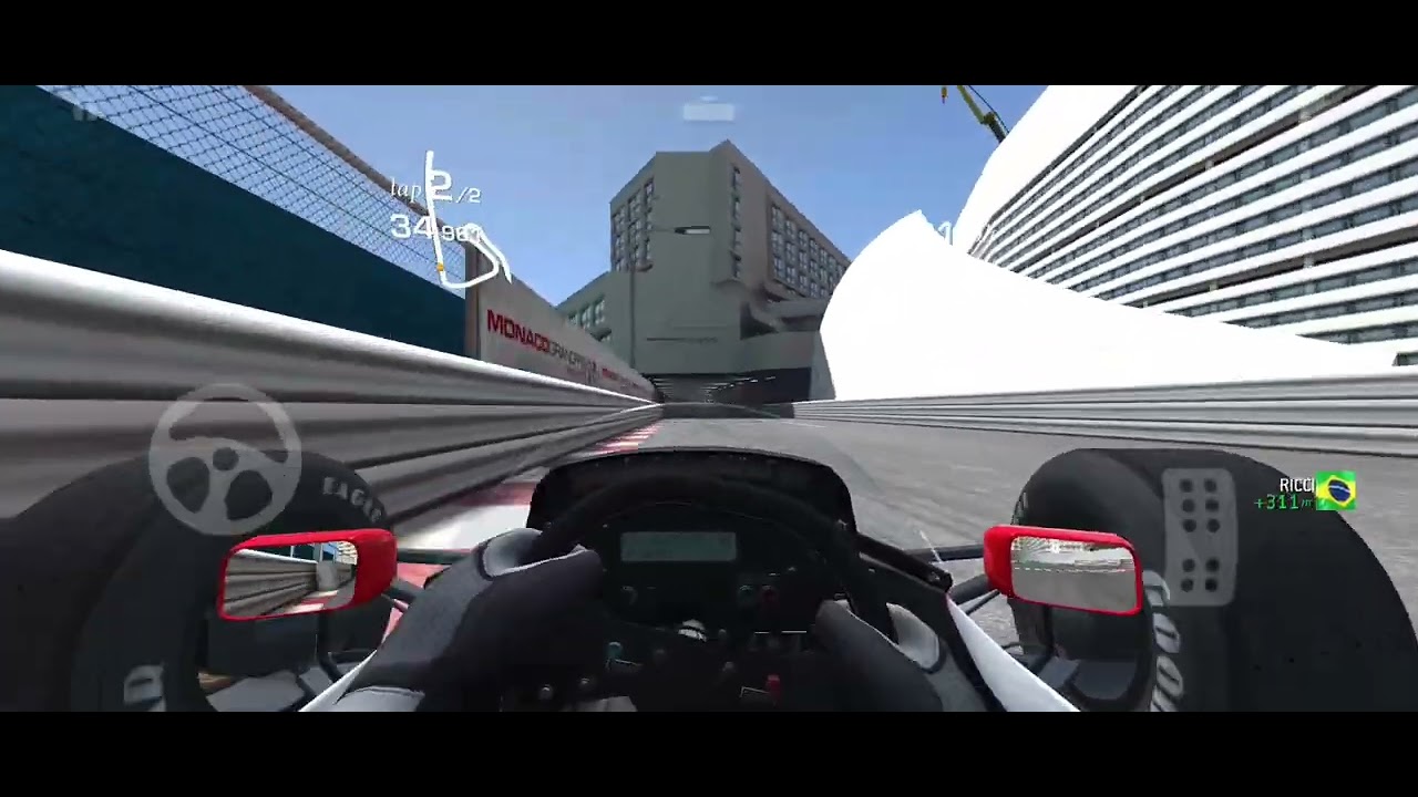 McLaren MP4/4 Hot Lap at Monaco | Real Racing 3