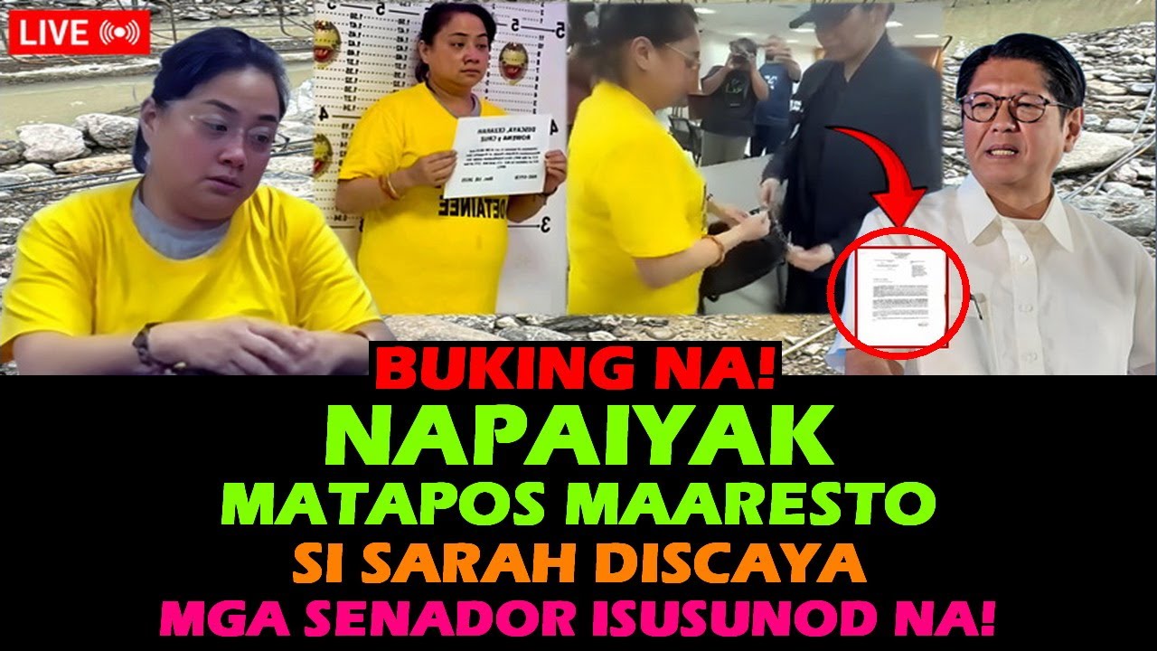 SARAH DISCAYA INARESTO NA NG NBI | GMA Integrated News | BATO DELA ROSA VICO SOTTO