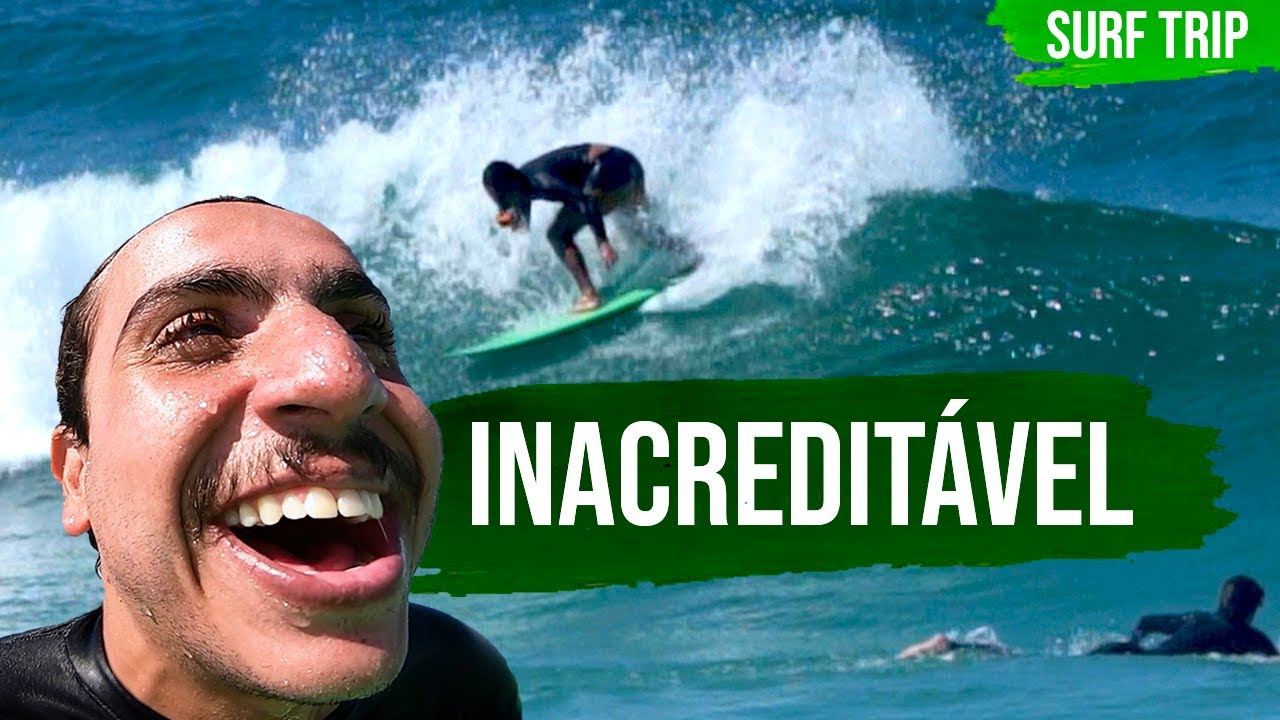 FIQUEI MALUCO COM A VALA ABSURDA EM ARRAIAL DO CABO - SURF DE GOPRO