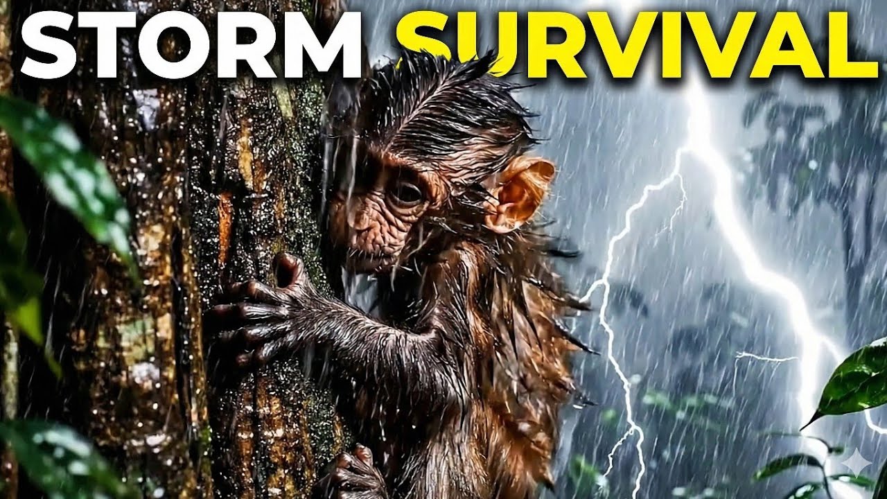 How Monkeys Survive in the Deep Jungle: Secrets of a Wild Monkey's Life