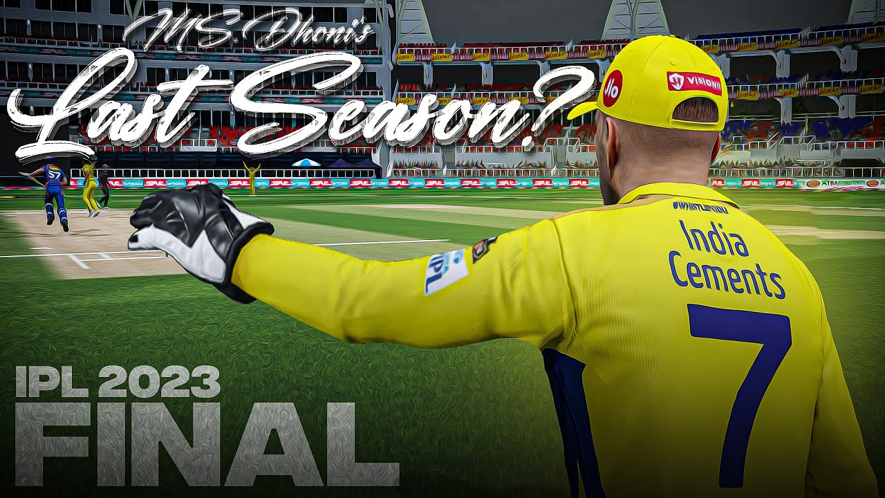 MSD's Last IPL - CSK vs LSG - IPL 2023 Final Predictions - Cricket 22 - RahulRKGamer #IPLonJioCinema