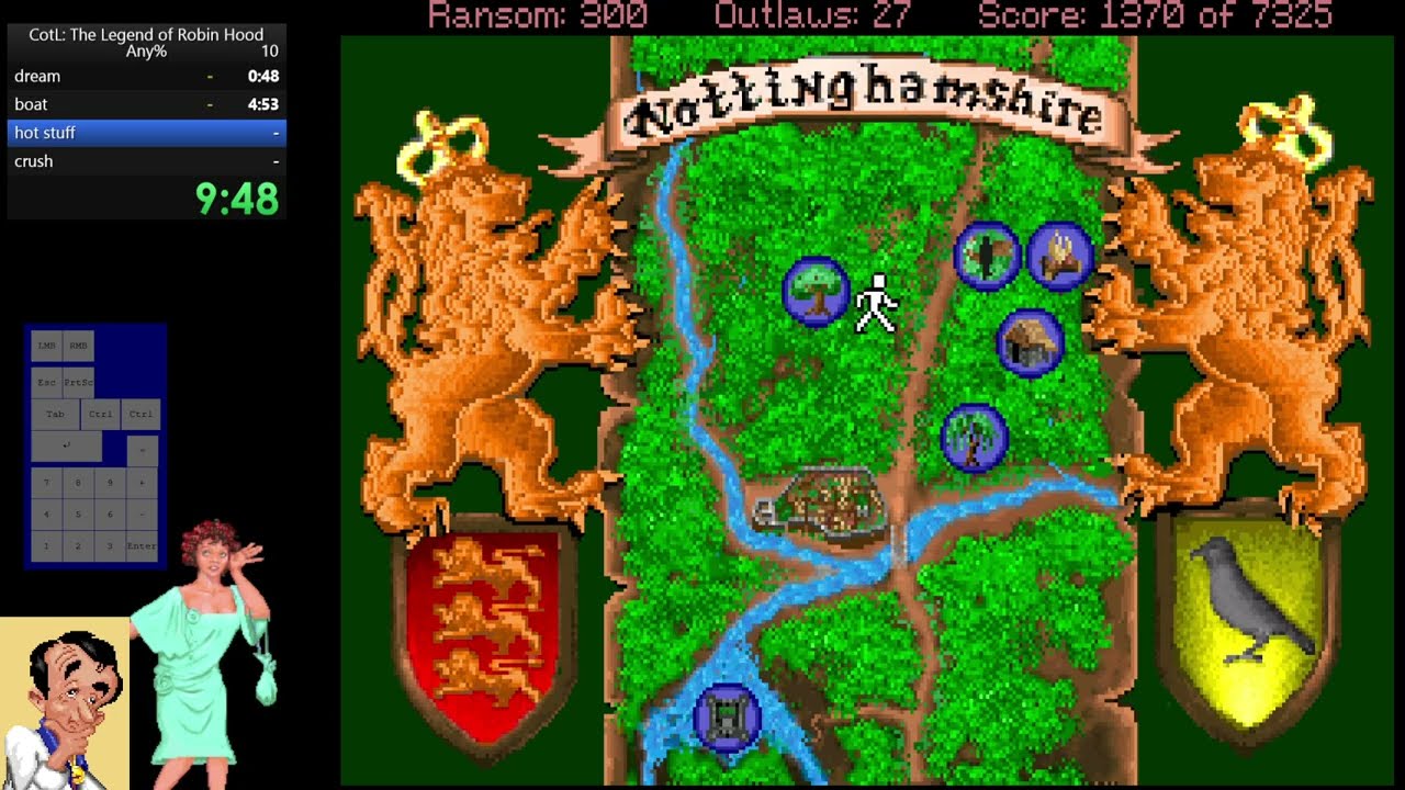 The Legend of Robin Hood any% speedrun (12:51)