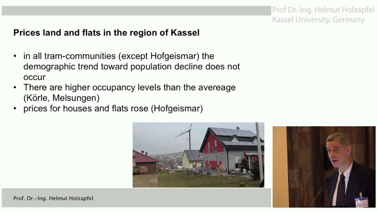 Prof Dr.-Ing. Helmut Holzapfel, Kassel University: regional connectivity and growth