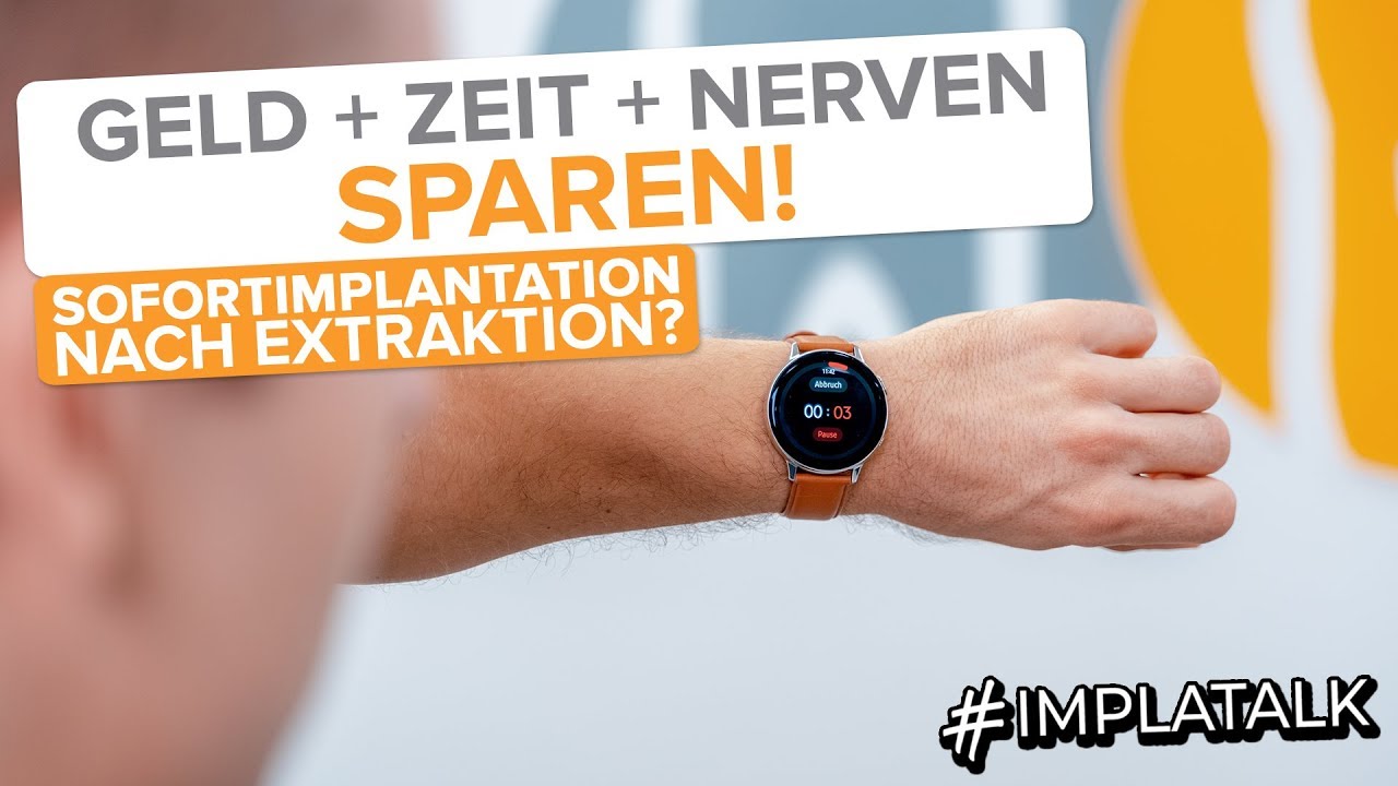 Sofortimplantation nach Zahnextraktion - Vorteile & Nachteile von Sofortimplantaten!