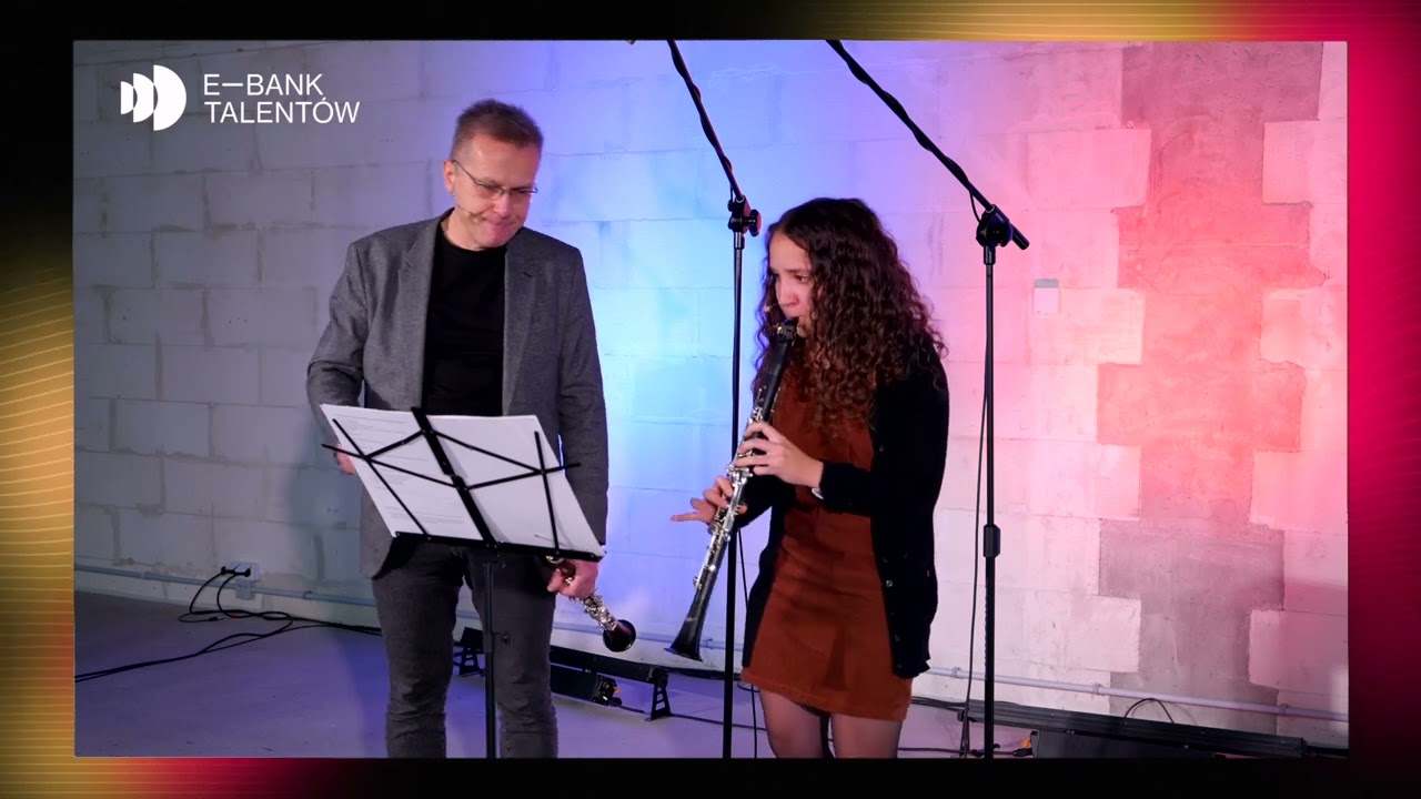 e-Bank Talentów - prof. Arkadiusz Adamski - klarnet - Marysia Kazik
