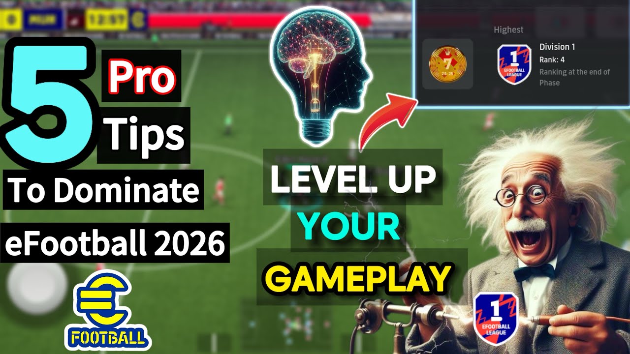 5 профессиональных советов, как мгновенно поднять свой уровень игры в eFootball 2026💥 | Доминируй...