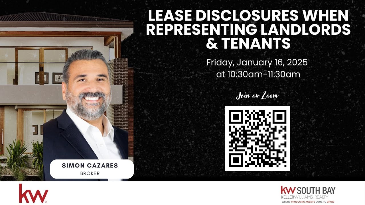 Lease Disclosures When Representing Landlords & Tenants w/ Simon Cazares