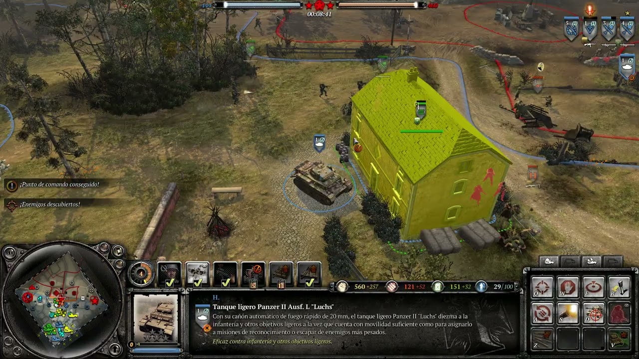 Company of Heroes 2 ( OKW 3 GER 1  VS SOV 2 USF 1 UKF 1 ) 113 MULTI
