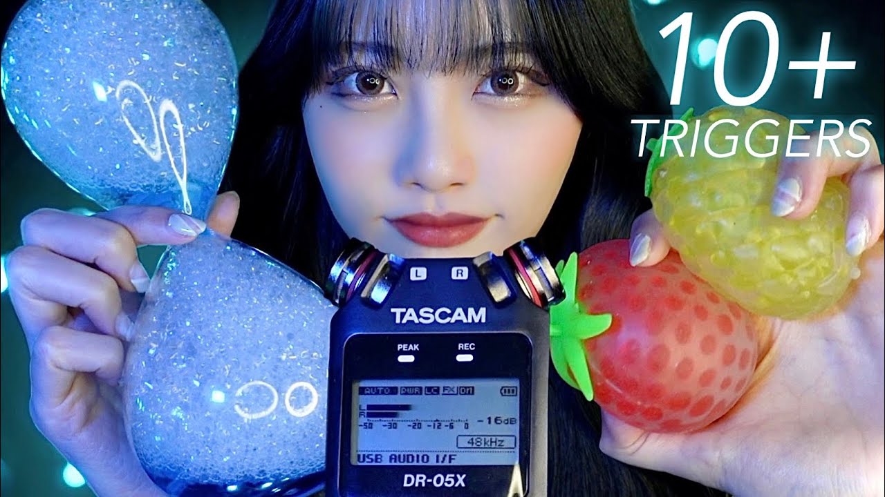 ASMR расслабляющие триггеры, которые помогут вам заснуть😴
