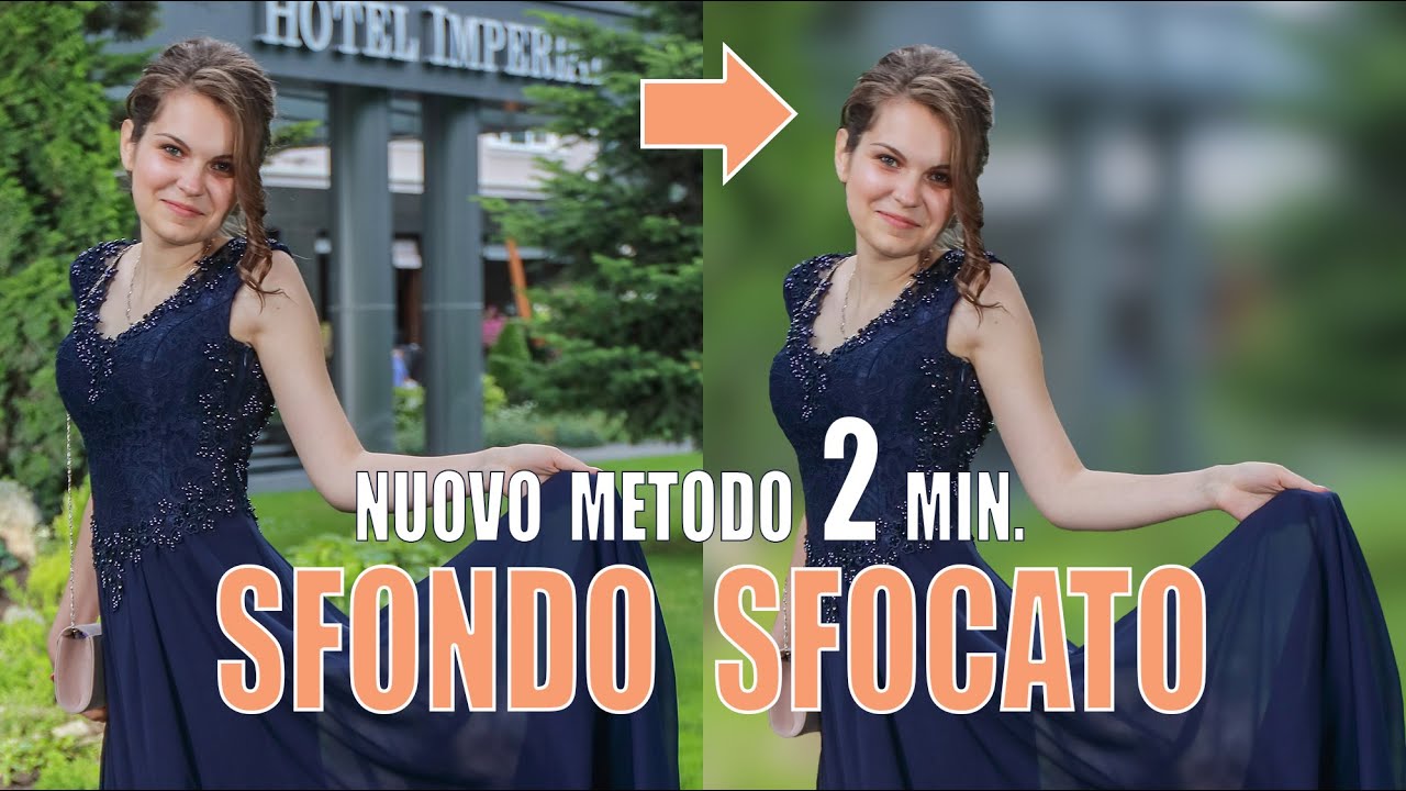 Sfocare sfondo photoshop, effetto sfocatura photoshop in 2 minuti, novità photoshop