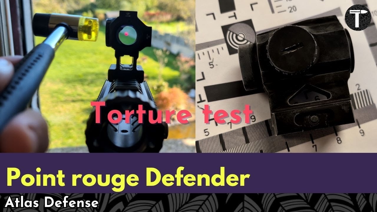 Point rouge pas trop cher : Atlas Défense Defender #reddots
