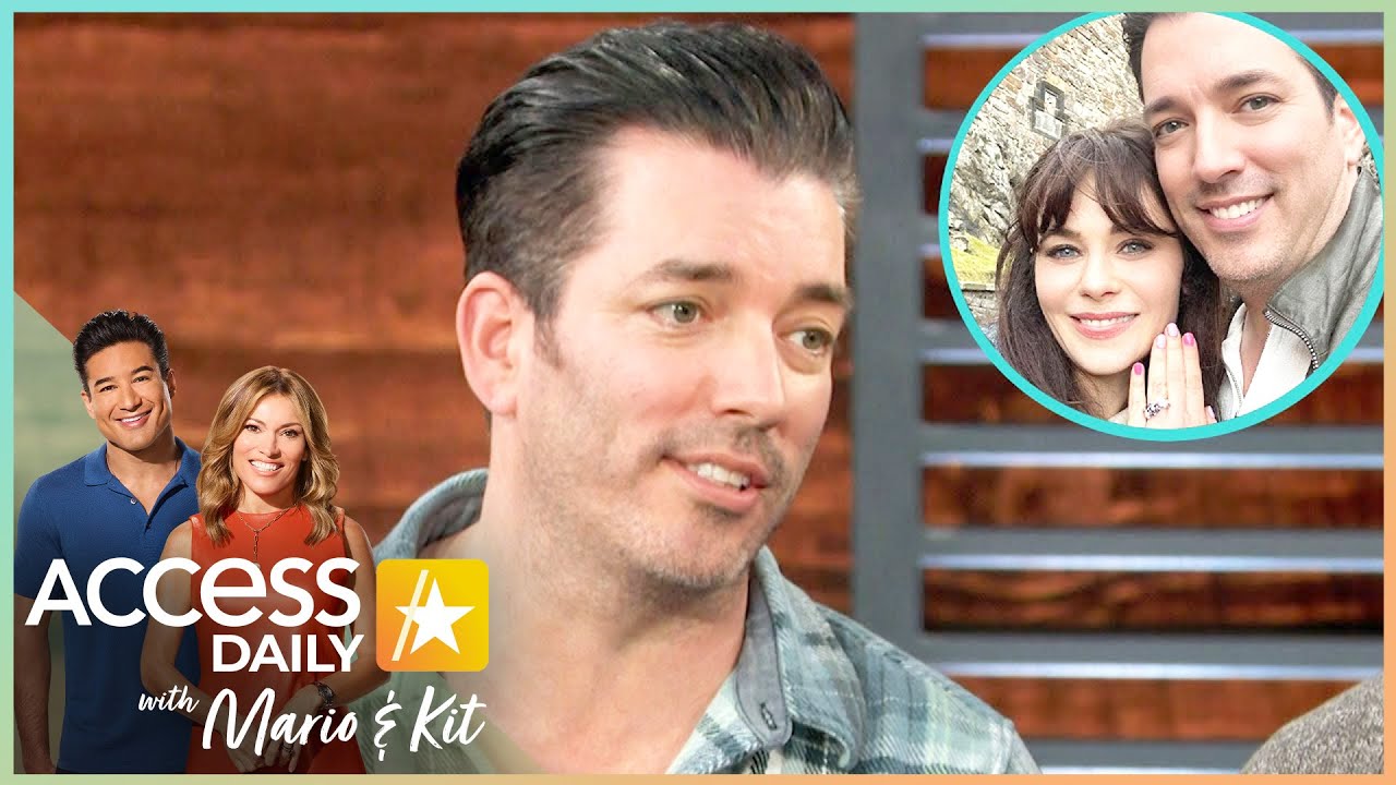Jonathan Scott & Zooey Deschanel Are Wedding Planning By Themselves