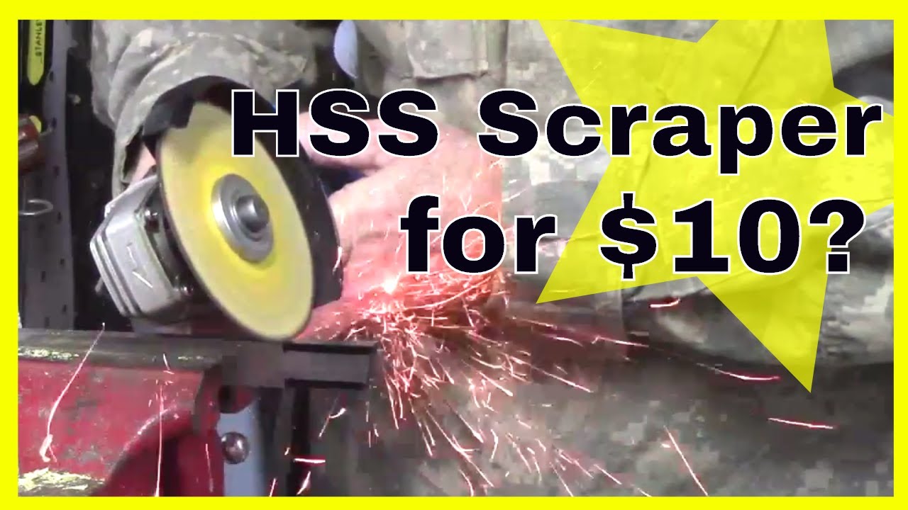 Make a Wood Turning Scraper for $10?