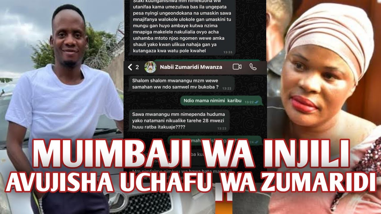 MUIMBAJI WA INJILI AVUJISHA UCHAFU WA MFALME ZUMARIDI KUMTAKA KINGUVU KWENYE TAMASHA | USINIITE MAMA