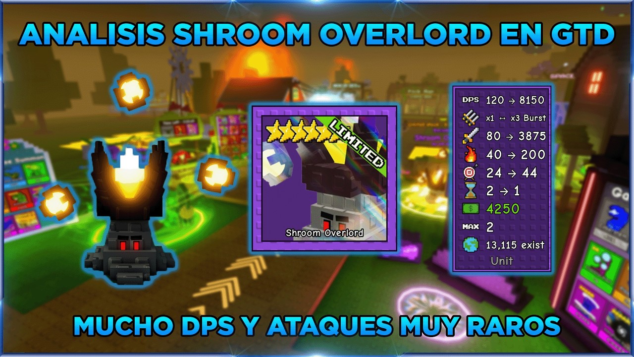 [SORTEO ACTIVO] ¿ES LA SHROOM OVERLORD UNA BUENA PLANTA? | ANALISIS EN GTD