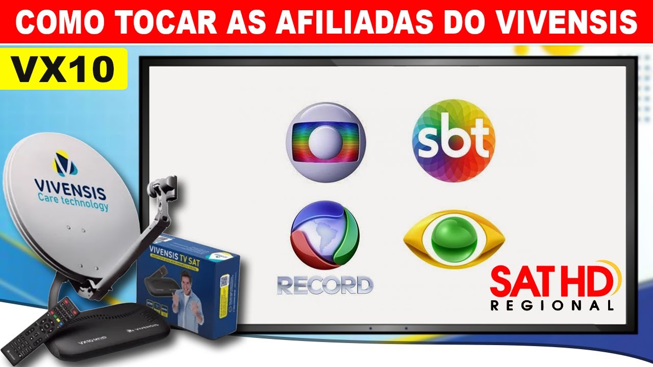 Updated! How to change affiliates on Vivensis VX10, Sat Hd Regional - 2024