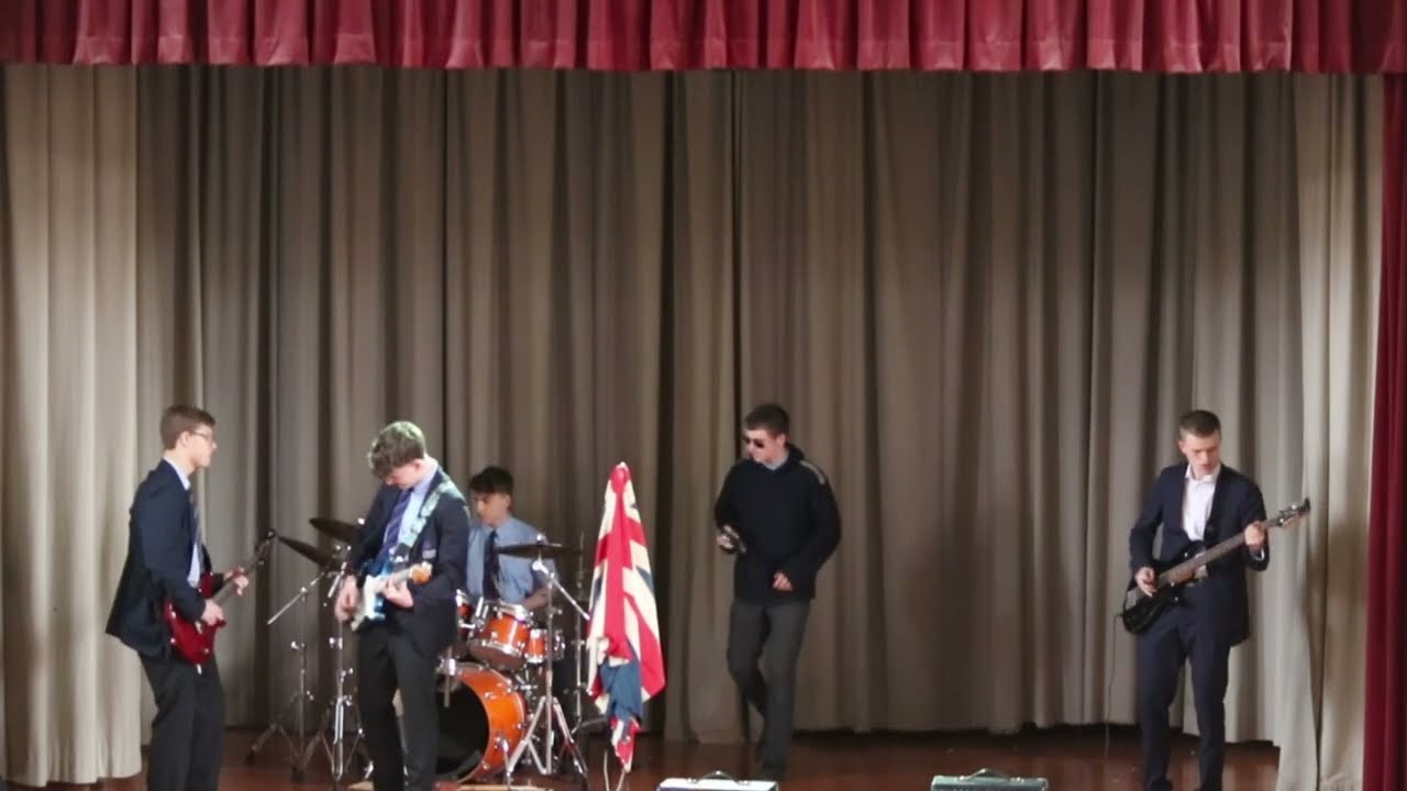 Oasis Cover (Live Forever, Rock n Roll Star, Cigarettes and Alcohol) by Columbia Band