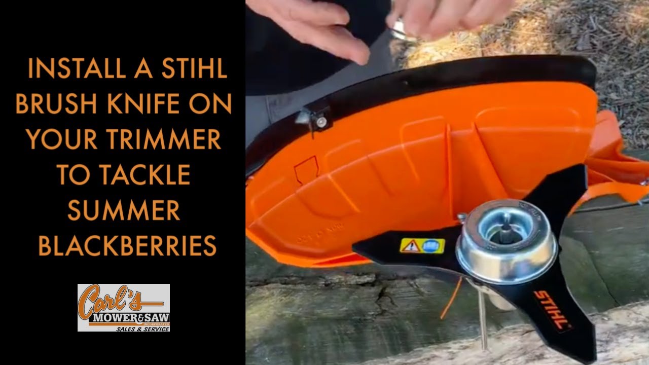Transform Your Trimmer with the STIHL Blade Installation Kit
