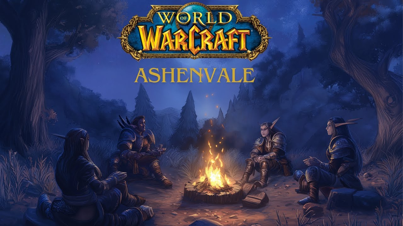 World of Warcraft - Ashenvale Soundtrack: Night Elves Around the Campfire (1 Hour) | Relax & Study