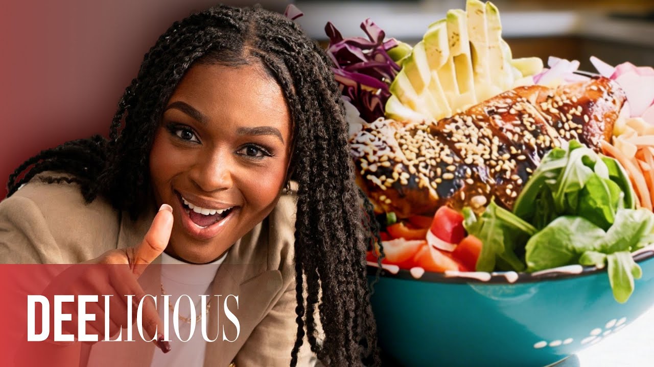Pokebowl au poulet - Repousse tes limites - DEElicious avec Dena Mwana