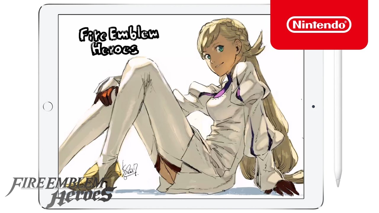 コザキユースケさんにiPad Proでシャロンを描いてもらいました。