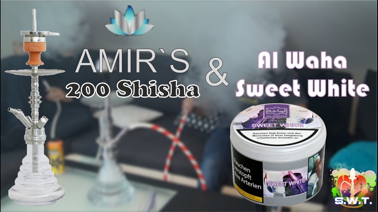 Amir 200 Shisha & Al Waha Sweet White (Salep)