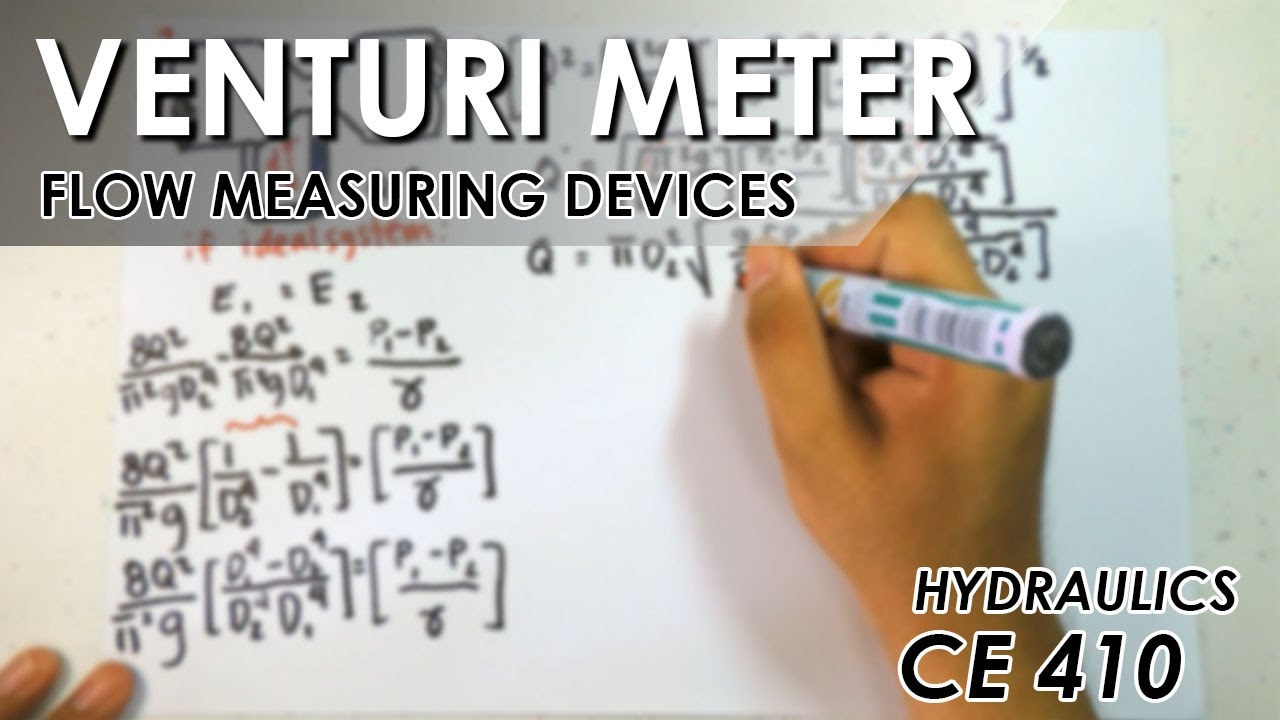 Fluid Flow Measurement - Venturi Meter (Filipino)
