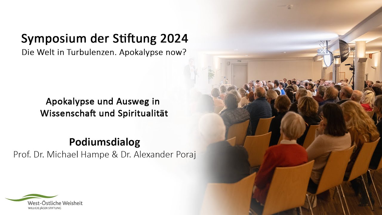 Podiumsdialog - Prof. Dr. Michael Hampe & Dr. Alexander Poraj