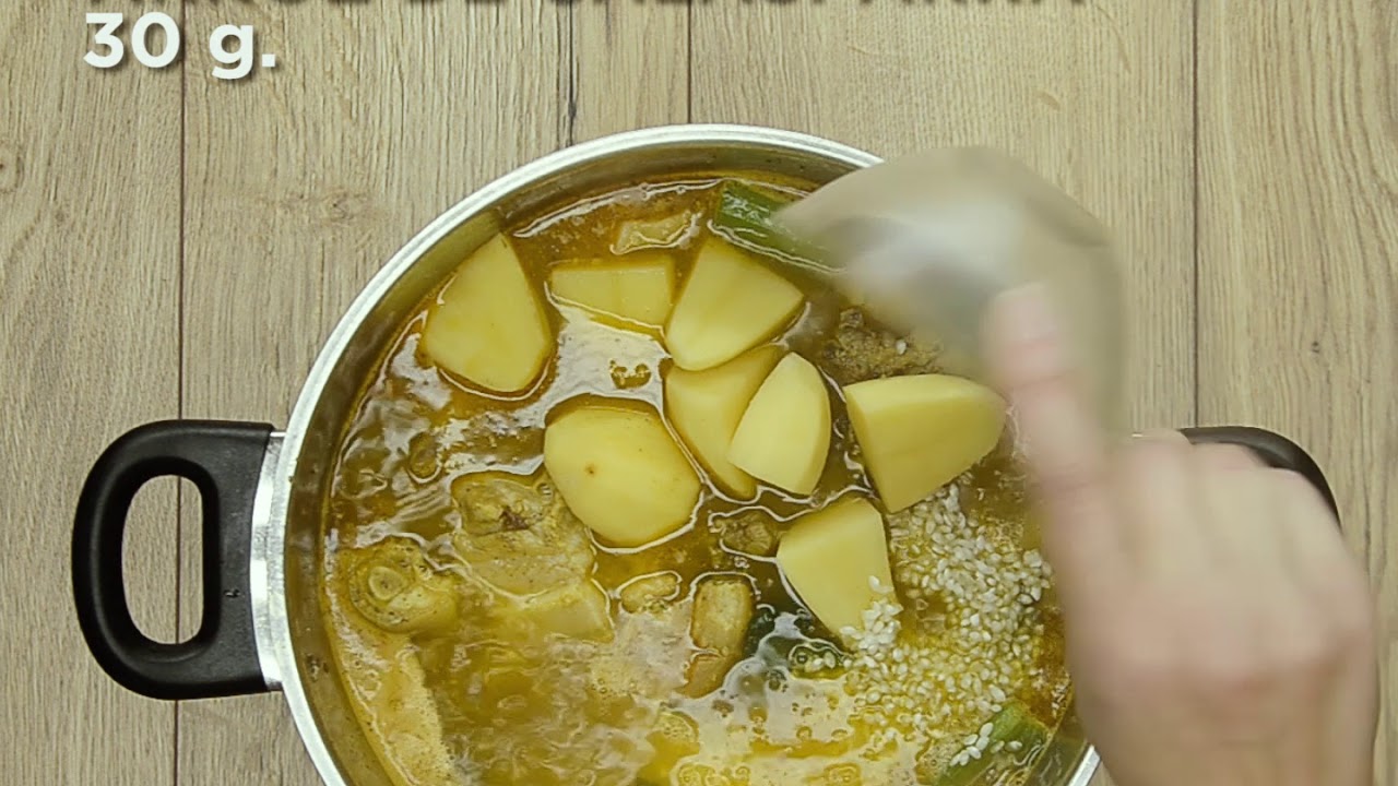 Receta de olla de cerdo. 1001 Sabores Región de Murcia
