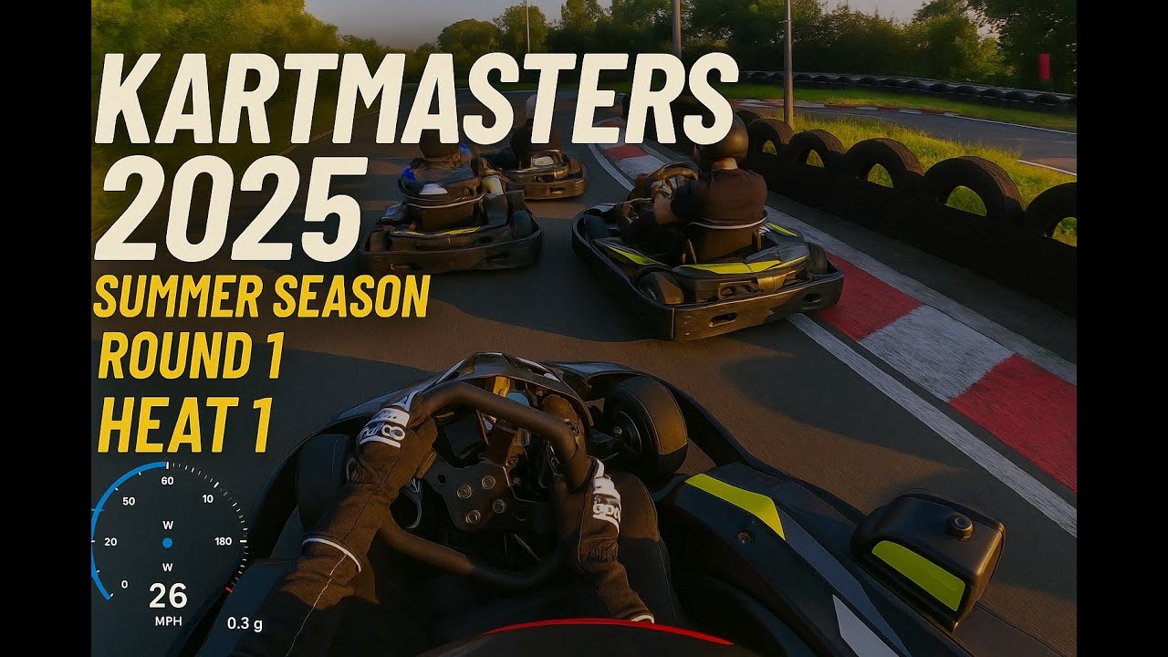 Brighton Outdoor Karting - 14/05/2025 Kartmasters Heat 1 HW
