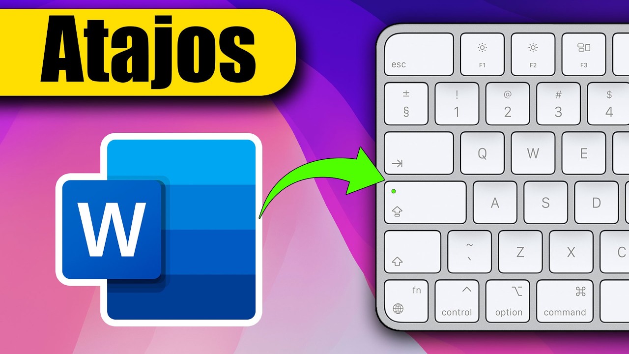 Los mejores ATAJOS de WORD para MAC