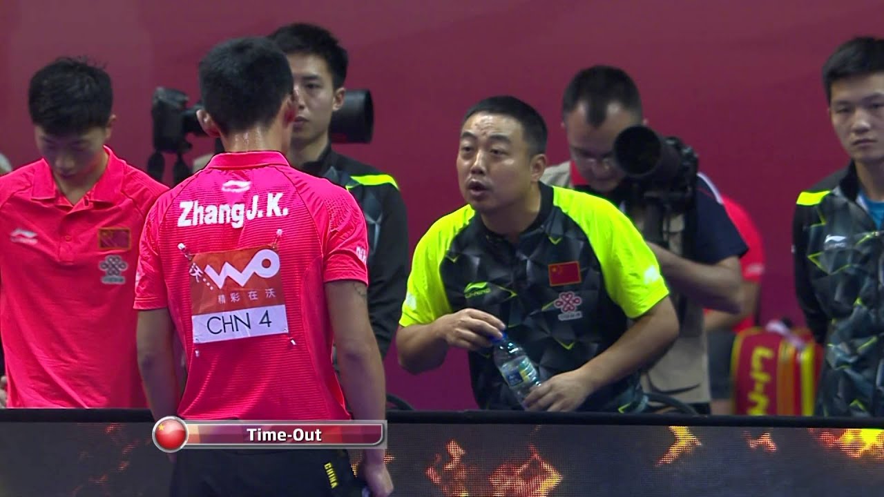 2016 WTTTC MT-SF CHN-KOR (3) Zhang Jike - Jang Woojin (full match|short form in HD)