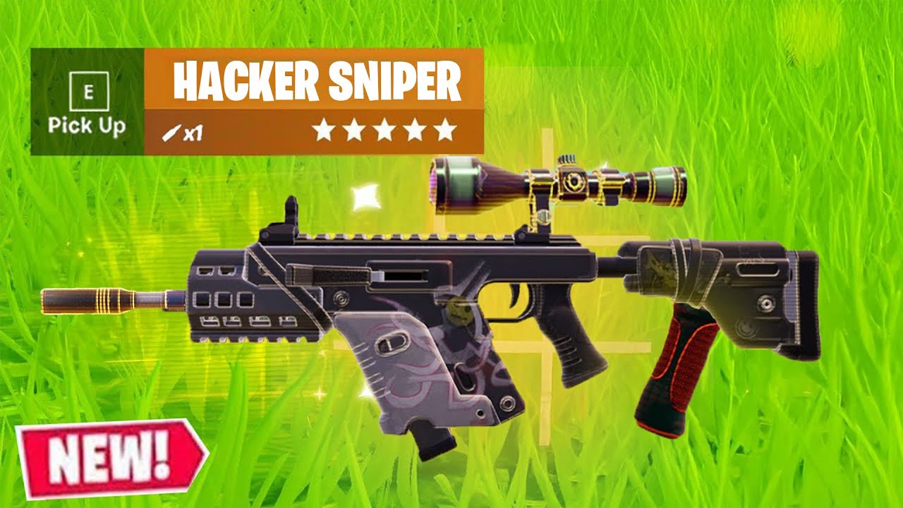 FORTNITE fügt GEHEIME HACKER SNIPER HINZU!