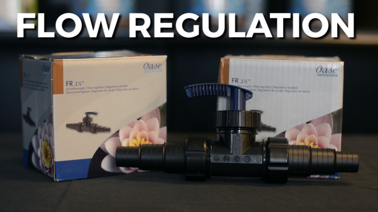 How to Regulate Pond Pump Flow