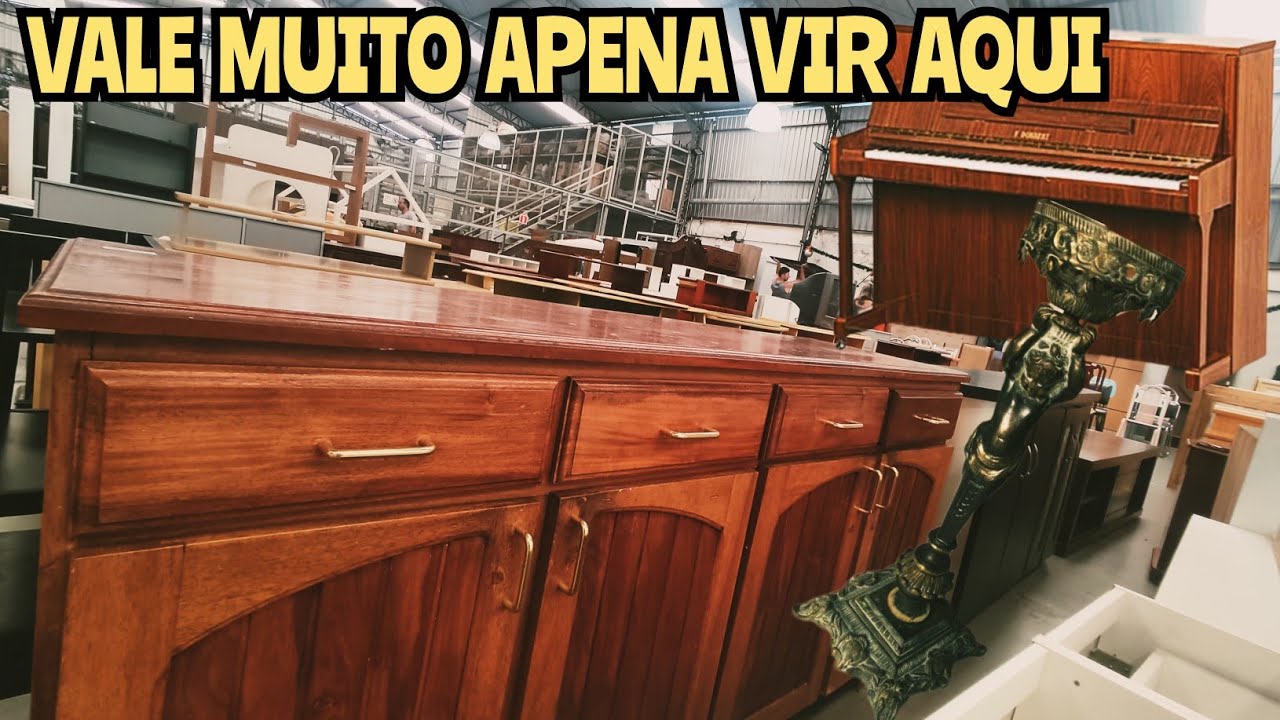 PARTE 2 - BAZAR GIGANTE EM SÃO BERNARDO | MELHOR LUGAR PARA COMPRAR MÓVEIS E ANTIGUIDADES