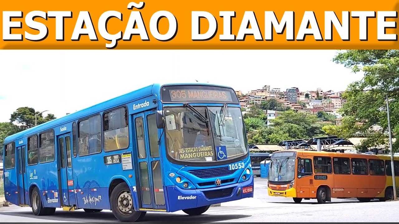 Estação Diamante Parte 2 / MOVIMENTAÇÃO DE ÔNIBUS #243
