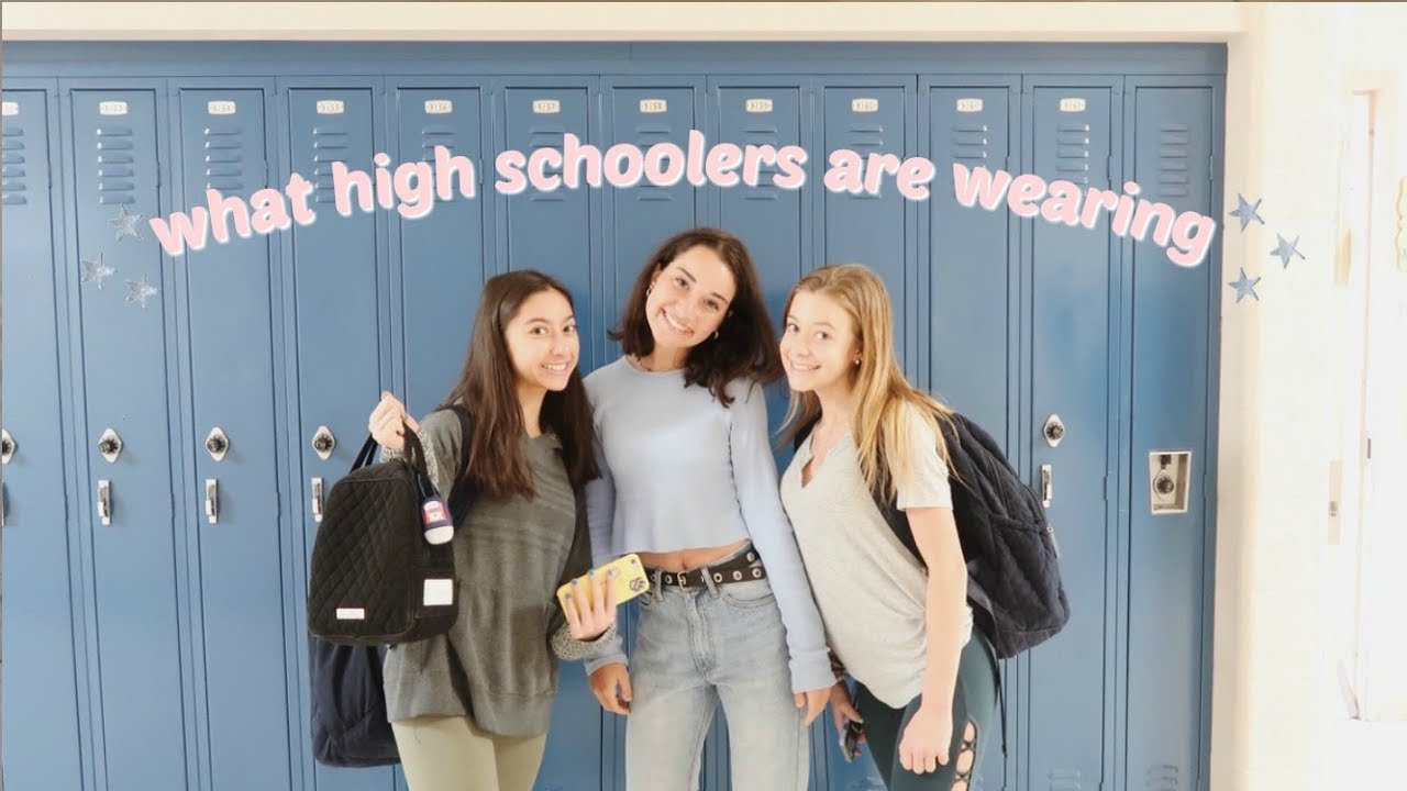 what high schoolers actually wear
