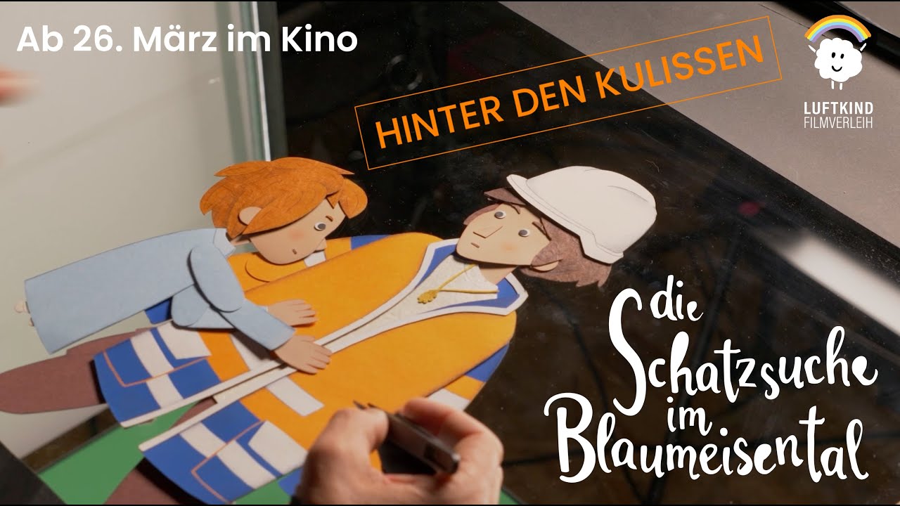 DIE SCHATZSUCHE IM BLAUMEISENTAL – Hinter den Kulissen der Papieranimation | Making-of (komplett)