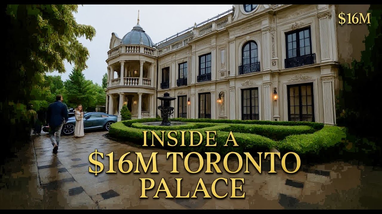 Touring a $16,000,000 Toronto Home That Has EVERYTHING!