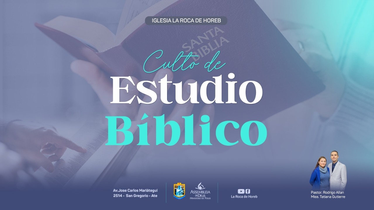 CULTO DE ESTUDIO BÍBLICO / MARTES  10-02-2026